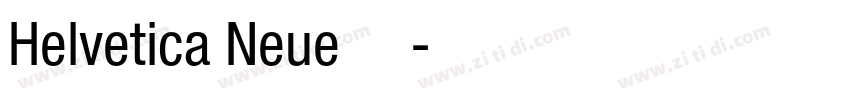 Helvetica Neue极简工业无字体转换 Helvetica Neue极简工业无字体转换